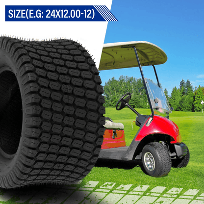 Lawn  Garden Mower Tractor Turf Tires HeavyDuty Replacement Tires For Lawn Tractors  Garden Equipme 4