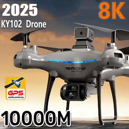 8K Professional Drone With Dual Camera Brushless Quadcopter 10000M Range  Obstacle Avoidance 1