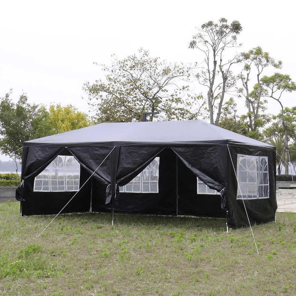 Canopy Tent Party Wedding Gazebo Outdoor Waterproof Shelter With Removable Sidewalls And Windows Bl 3
