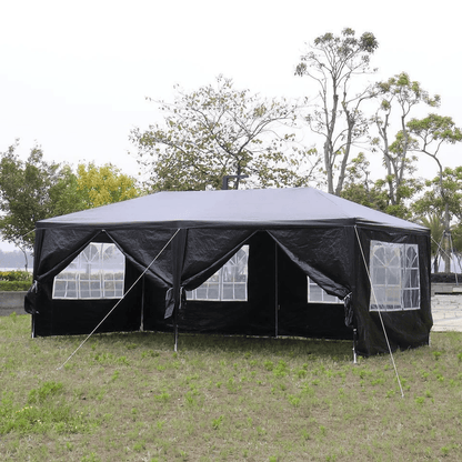 Canopy Tent Party Wedding Gazebo Outdoor Waterproof Shelter With Removable Sidewalls And Windows Bl 3