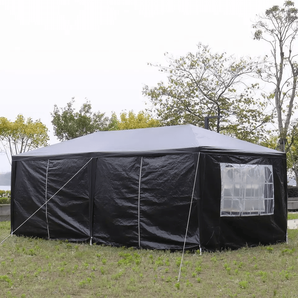 Canopy Tent Party Wedding Gazebo Outdoor Waterproof Shelter With Removable Sidewalls And Windows Bl 5