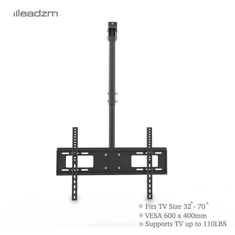 Adjustable Ceiling TV Wall Mount Bracket For LED LCD Flat Panel Displays 4