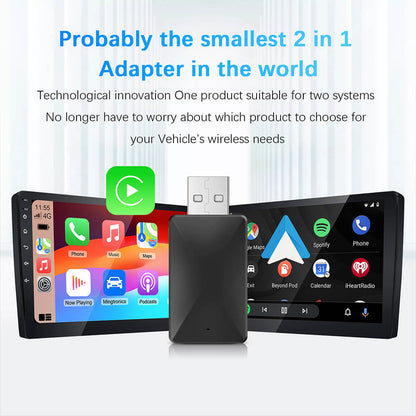 Wireless CarPlay Adapter  Android Auto Dongle Plug  Play USB Converter For OEM Stereo 1