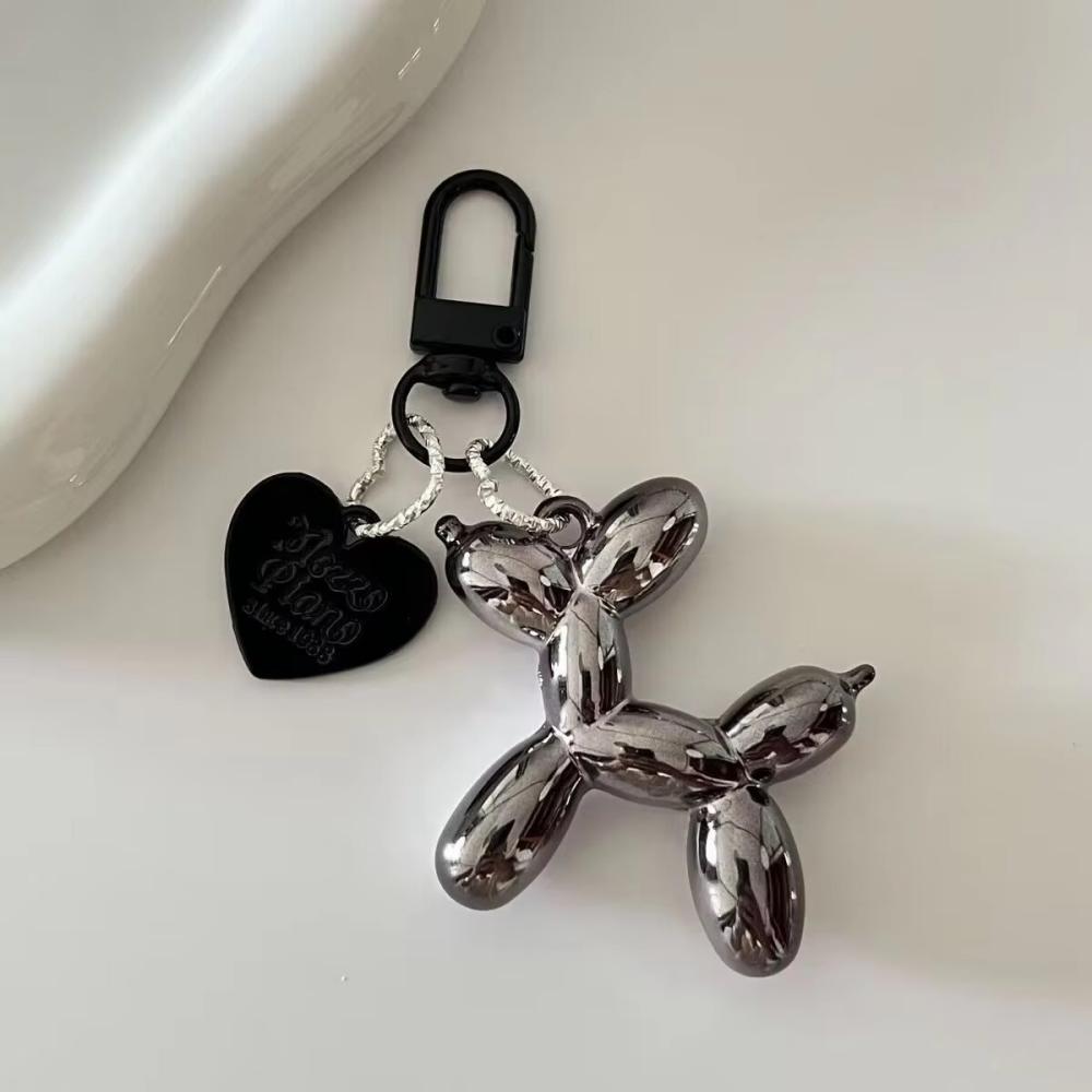Y2K Balloon Dog Keychain Punk Fashion Key Ring for Handbag Backpack  Car Keys  Cute Pendant Acce