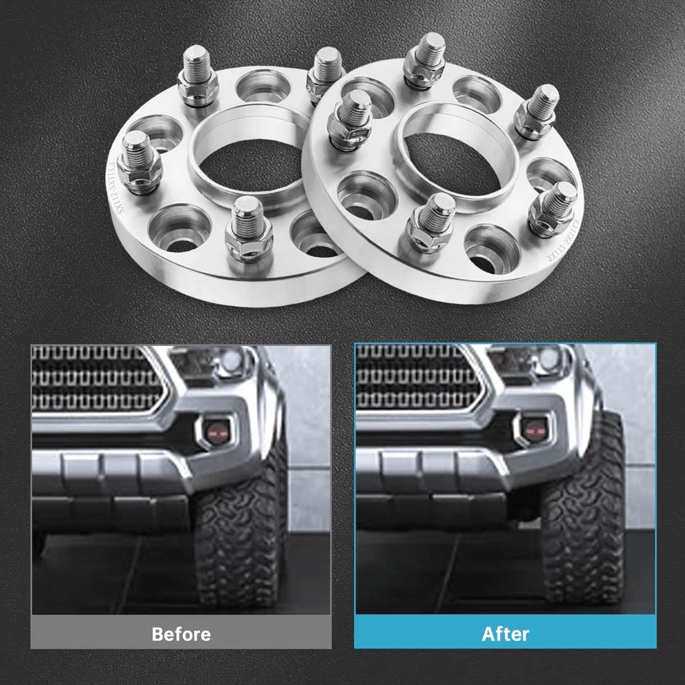 Wheel Spacers Thick Adapters For Audi S4 S5 Lug Nuts Improve Stance  Fitment 4