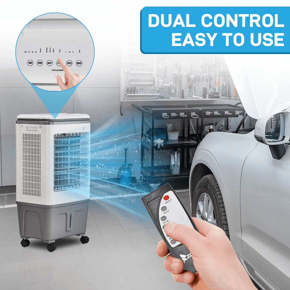 Portable Air Conditioner With Evaporative Cooler  Humidifier Quiet EnergyEfficient Cooling For Home 5