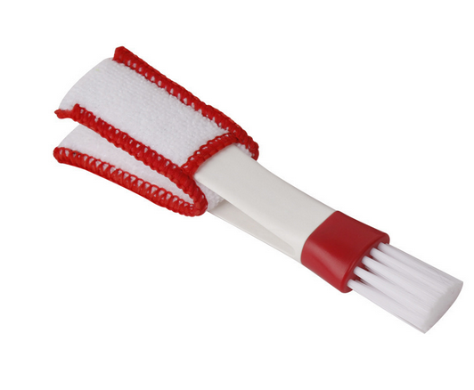 Car Vent Duster & Dust Remover Tool Soft Bristle Brush for Air Vent Cleaning & Auto Interior Detailing