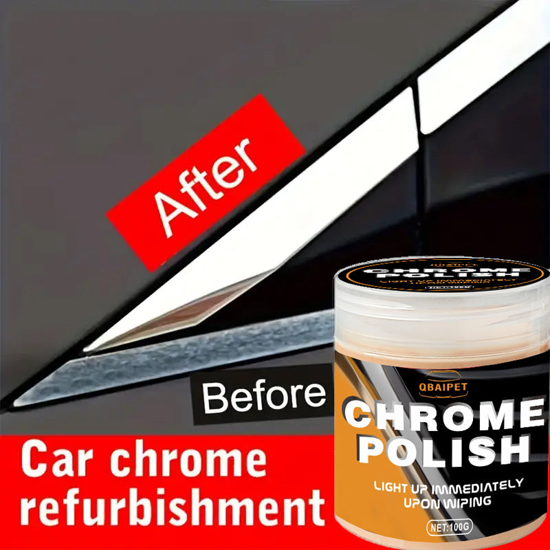 Car Restoration Paste Metal Polish Cream For Wheels Door Handles  Window Trim Auto Detailing Essent 1