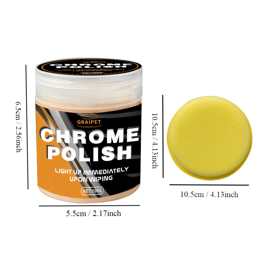 Car Restoration Paste Metal Polish Cream For Wheels Door Handles  Window Trim Auto Detailing Essent 2