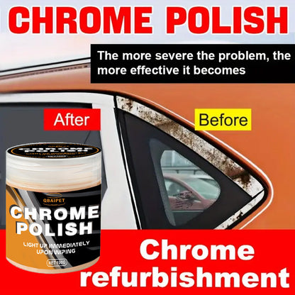 Car Restoration Paste Metal Polish Cream For Wheels Door Handles  Window Trim Auto Detailing Essent 3