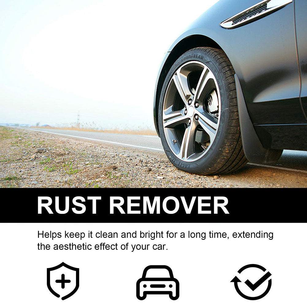 Paint Rust Remover SprayWheel Hub  Car Body Derusting Inhibitor Safe Acid Free Formula For Effortle 4