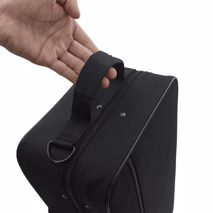 Fashionable Oxford Cloth Music Trumpet Hard Case Big Bag Case Black Durable DoubleShoulder Carry 3