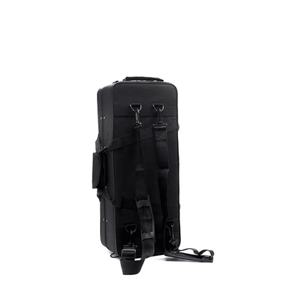 Fashionable Oxford Cloth Music Trumpet Hard Case Big Bag Case Black Durable DoubleShoulder Carry 2