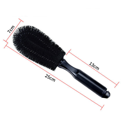 Car Tire Scrubber Brush Professional Rim Cleaner Brush & Car Care Tool for Deep Wheel Detailing
