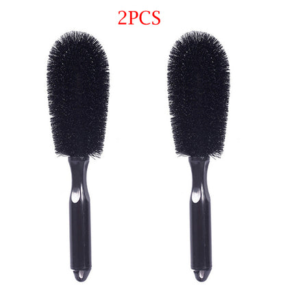 Car Tire Scrubber Brush Professional Rim Cleaner Brush & Car Care Tool for Deep Wheel Detailing