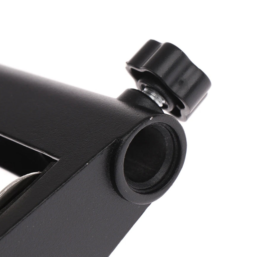 C-Shaped Clip Desk Mount Clamp – Heavy-Duty Boom Scissor Arm Stand Holder for Microphones & Lights