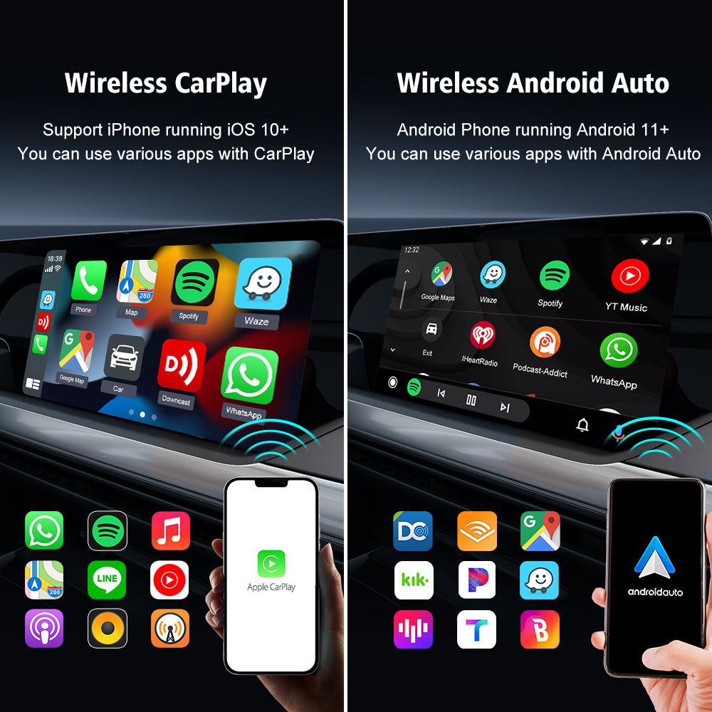 Mini Wireless CarPlay Adapter  Android Auto 2Air CarlinKit 50 Plug  Play Auto Wireless Adapter For  2