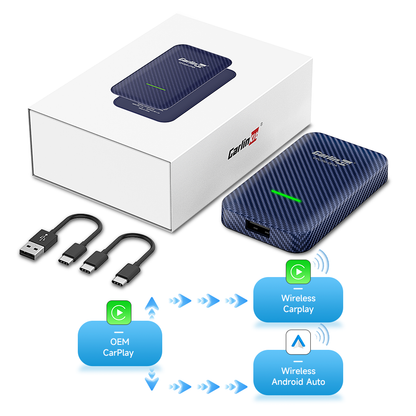 Mini Wireless CarPlay Adapter  Android Auto 2Air CarlinKit 50 Plug  Play Auto Wireless Adapter For  8