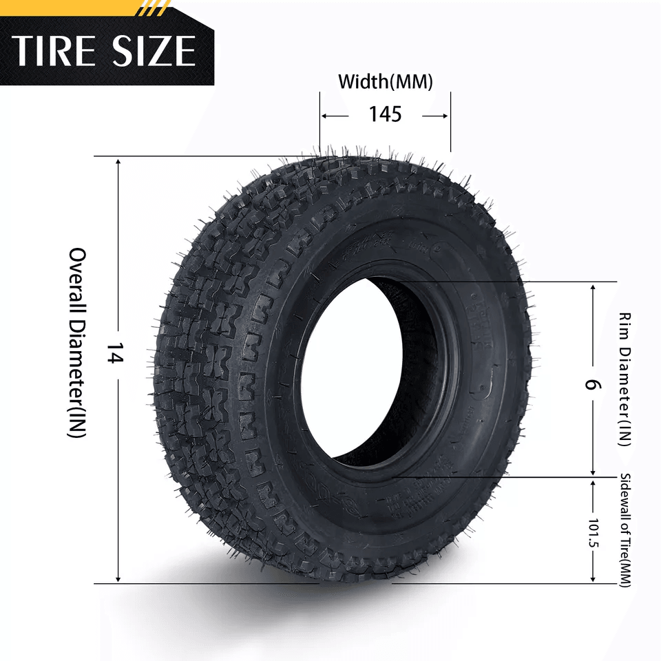 Sport ATV Knobby Tires 4 Ply Front Left  Right Replacement 4
