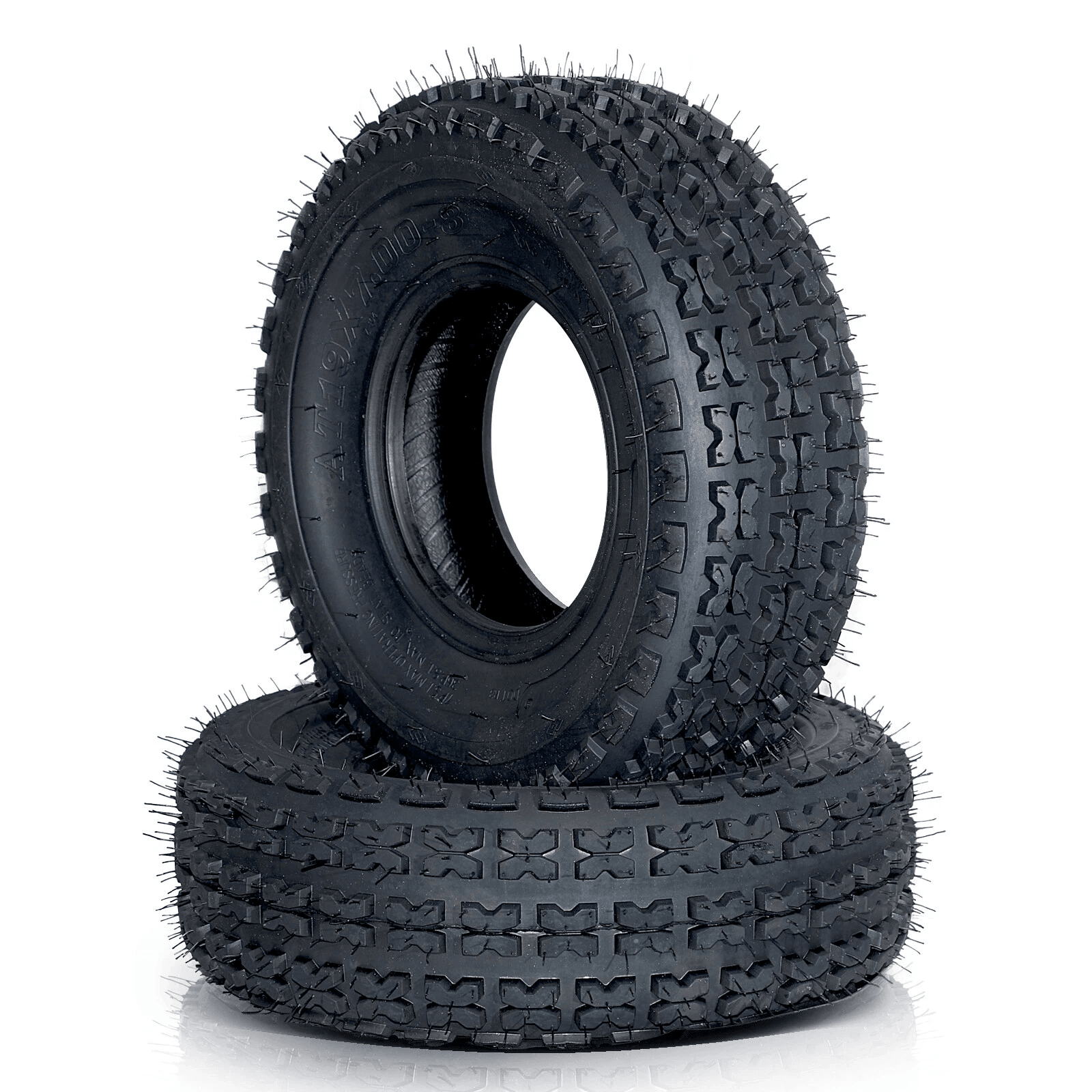 Sport ATV Knobby Tires 4 Ply Front Left  Right Replacement 1