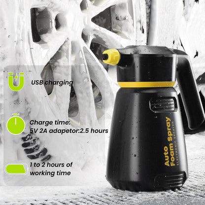 Electric Snow Foam Cannon FoamBoss Car Wash Sprayer With Adjustable Nozzle For Home Garden  Auto De 1