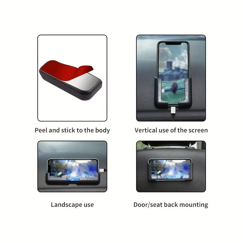 Adhesive Support Creative Wall Multipurpose Phone Stand Strong Car Phone Mount For Home  Car 4