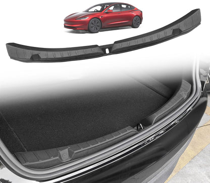Tesla Model 3 Highland 20242025 Trunk Mats Sill Guard TPE Cargo AntiScratch Protector Accessories 1