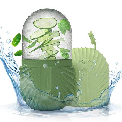 Ice Face Roller  Beauty Massage Mold Silicone Ice Cube For Puffiness Pores  Glowing Skin 10