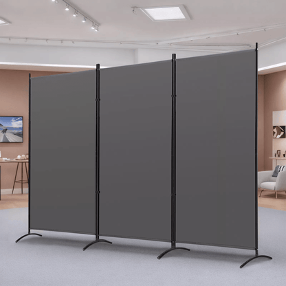 3 Panel Folding Room Divider Privacy Screen, Portable Wall Partition for Home & Office