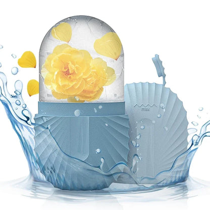 Ice Face Roller  Beauty Massage Mold Silicone Ice Cube For Puffiness Pores  Glowing Skin 11