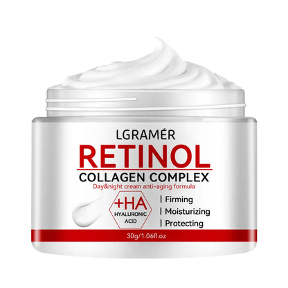 Retinol Lifting Firming Cream, Collagen Face Cream for Smooth Wrinkles, Moisturizer & Brighten Skin