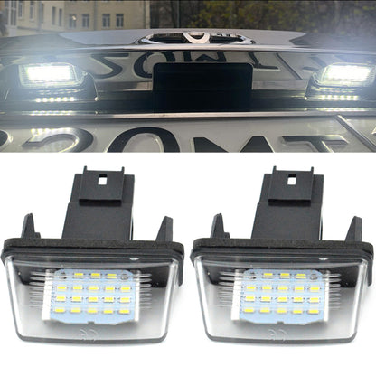 Premium LED Car License Plate Light – Compatible with Citroen, Peugeot & More
