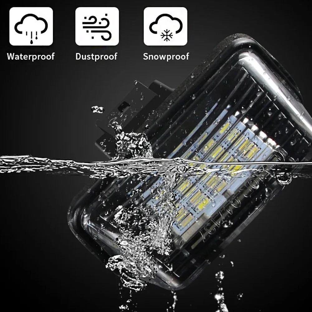 Premium LED Car License Plate Light – Compatible with Citroen, Peugeot & More