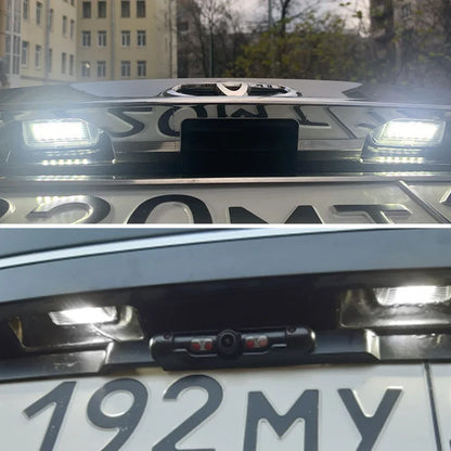 Premium LED Car License Plate Light – Compatible with Citroen, Peugeot & More