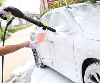 Karcher Foam Lance Kit, Adjustable Snow Cannon Nozzle for Pressure Washer, Perfect for Car Wash & Detailing