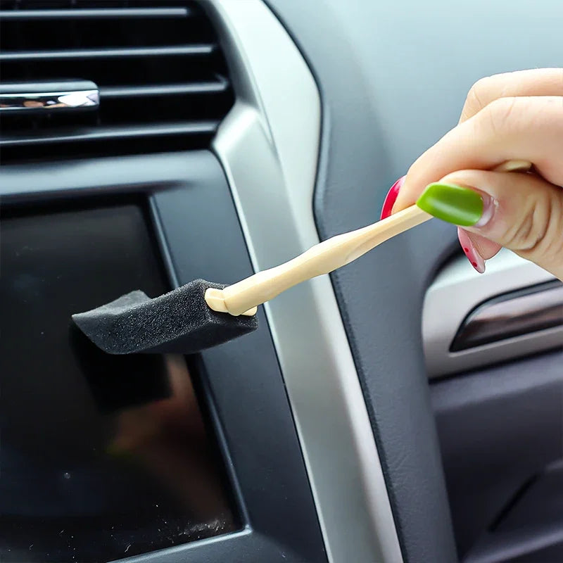 Car Air Vent Cleaner Brush Detailing Scrub Tool for AC Vent Dust Removal  Interior Cleaning