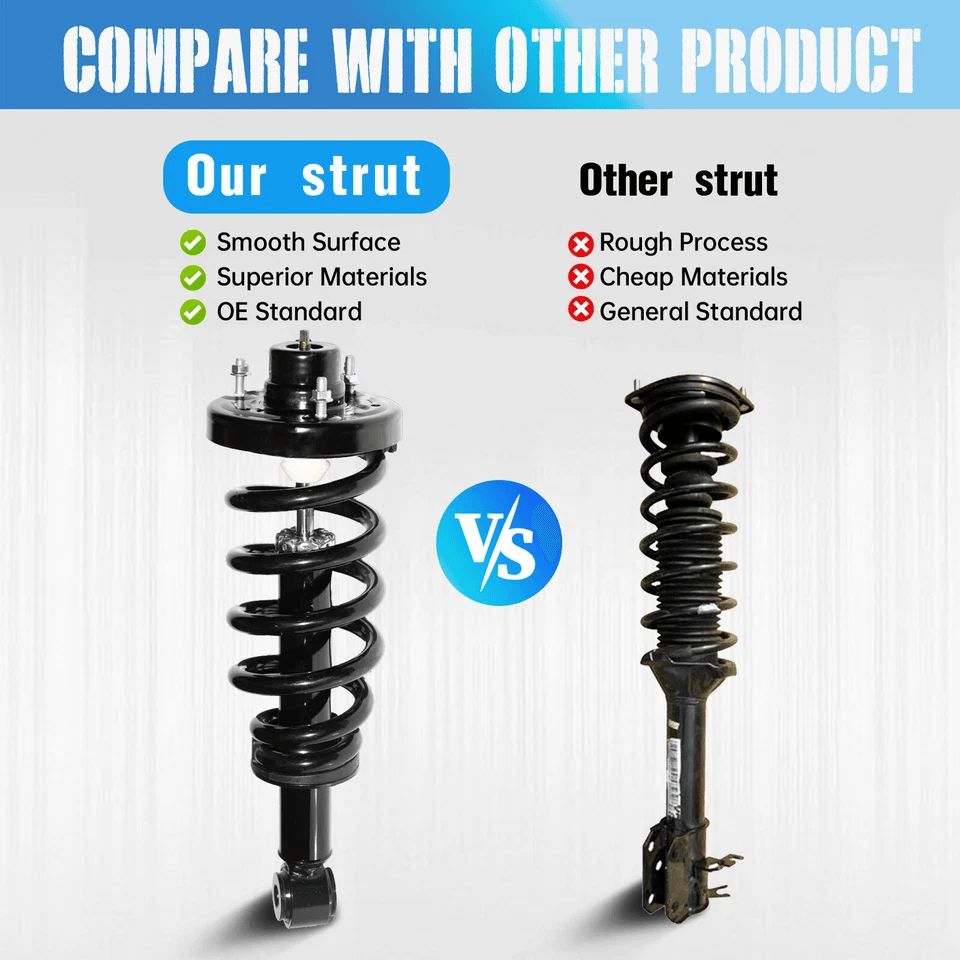 Complete Rear Struts  Shocks Assembly For Lincoln Navigator Left  Right 3