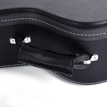Premium Acoustic Folk Guitar Hardshell Case With Microgroove Finish 5