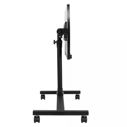 Rolling OverBed Laptop Desk With Adjustable Height  Angle  Portable Table Stand For Bed Sofa Hospit 1