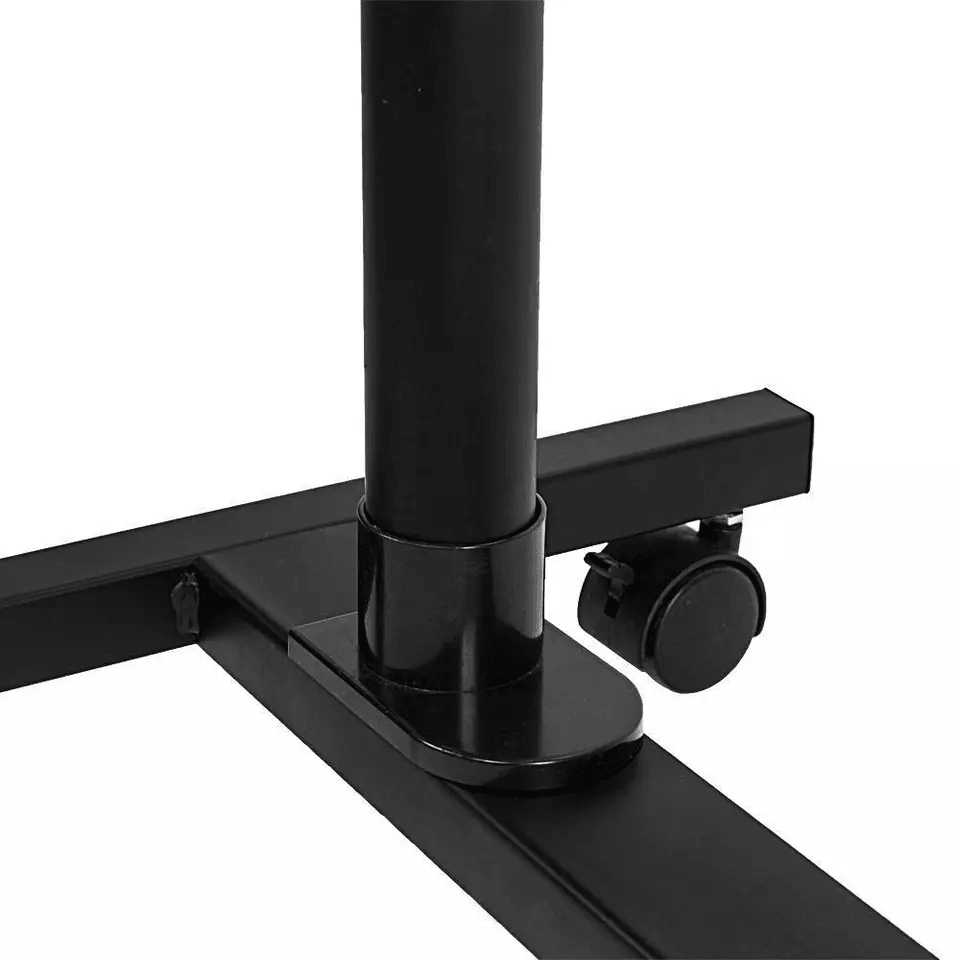 Rolling OverBed Laptop Desk With Adjustable Height  Angle  Portable Table Stand For Bed Sofa Hospit 2