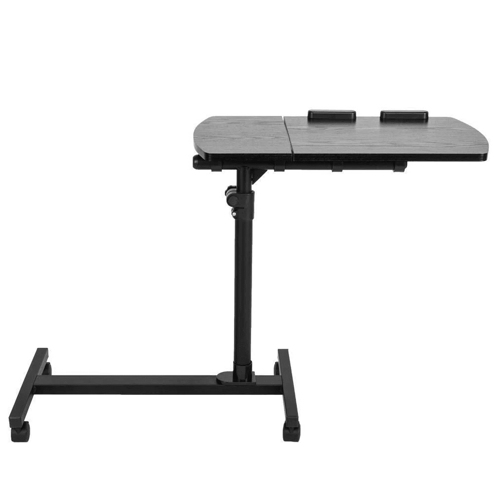 Rolling OverBed Laptop Desk With Adjustable Height  Angle  Portable Table Stand For Bed Sofa Hospit 3