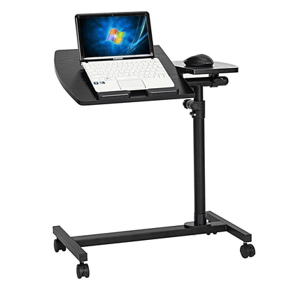 Rolling OverBed Laptop Desk With Adjustable Height  Angle  Portable Table Stand For Bed Sofa Hospit 6