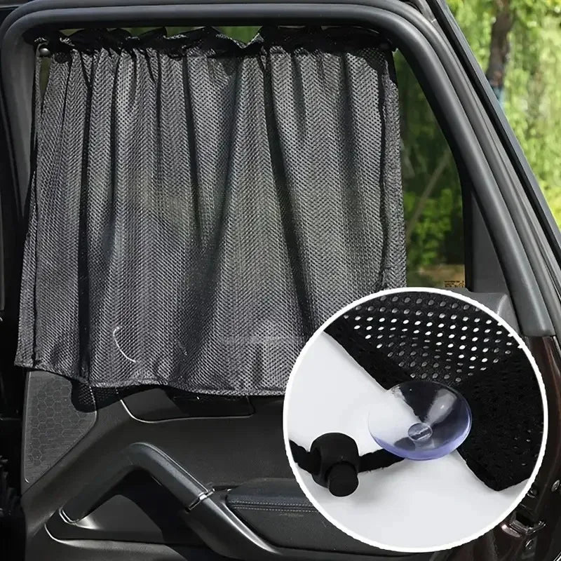 Car Sunshade Curtains  Essential Summer Sunscreen for Windows to Keep Car Interior Cool  Protected
