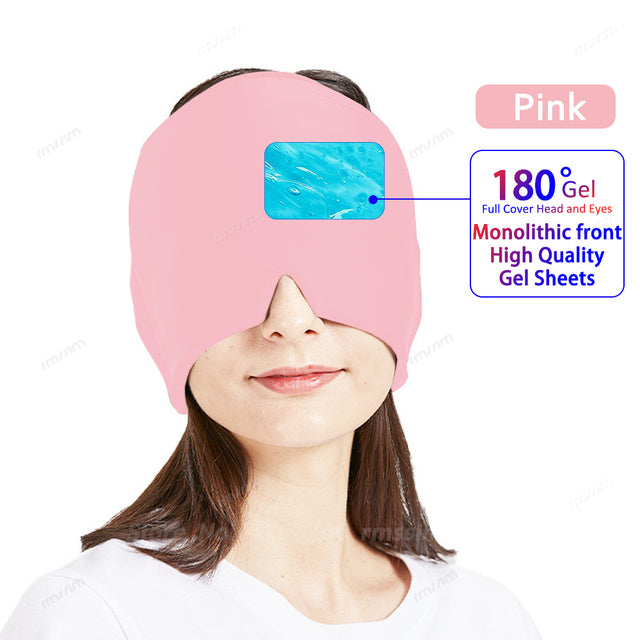 Adjustable Sleeping Eye MaskSoothing Hot  Cold Compress For Puffy Eyes Stress Relief  Better SleepS 6