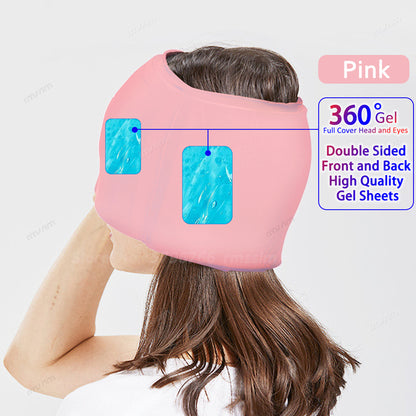 Adjustable Sleeping Eye MaskSoothing Hot  Cold Compress For Puffy Eyes Stress Relief  Better SleepS 7