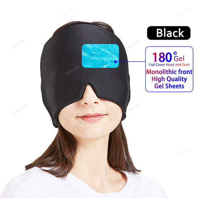 Adjustable Sleeping Eye MaskSoothing Hot  Cold Compress For Puffy Eyes Stress Relief  Better SleepS 8