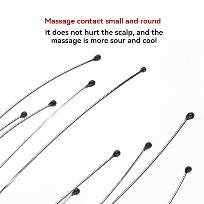 Octopus Head Massager  Stainless Steel Scalp Scratcher For Stress  Itch Relief 1