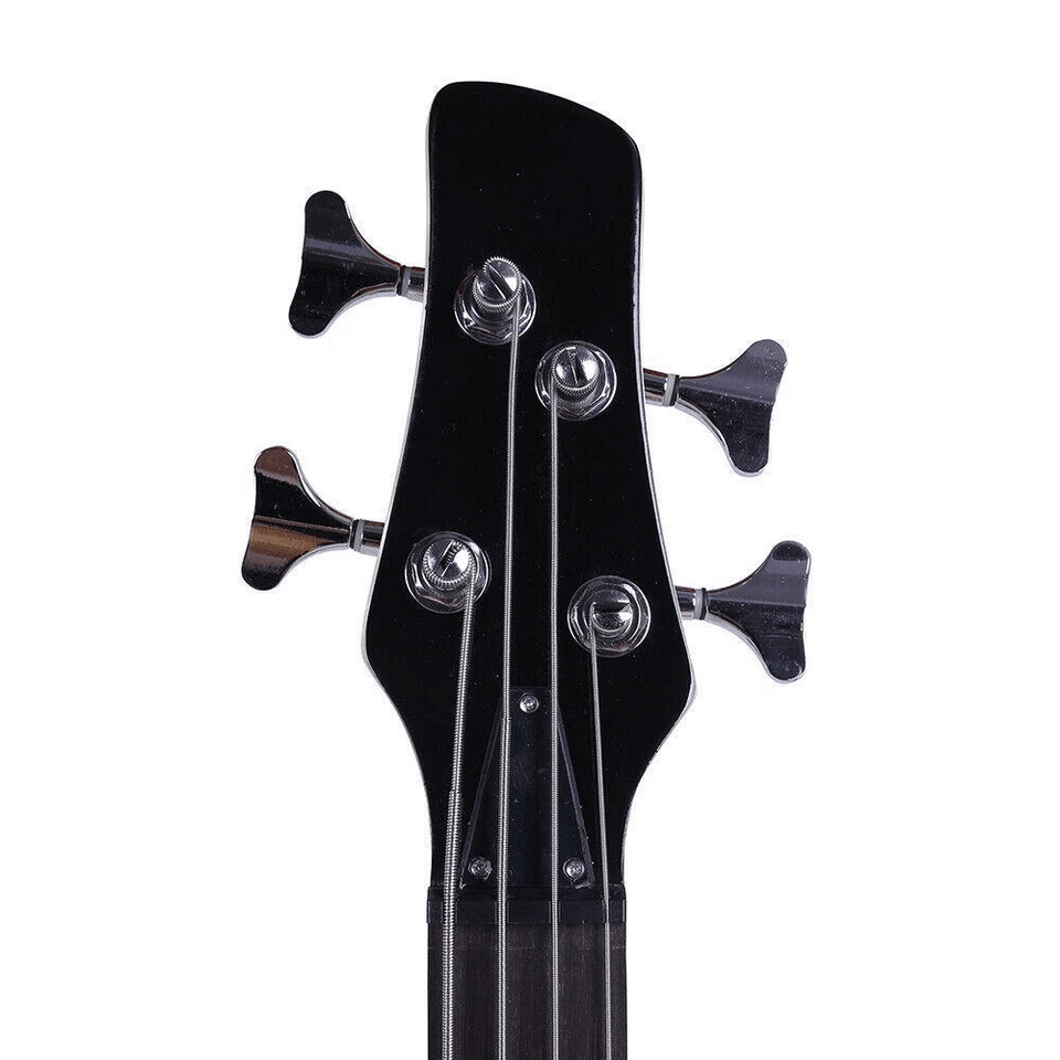 Natural Wood 4 String Electric IB Bass Guitar Ideal For School Bands  Gifts 3