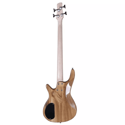 Natural Wood 4 String Electric IB Bass Guitar Ideal For School Bands  Gifts 1