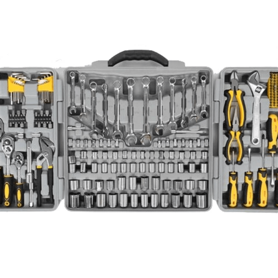 Portable Mechanics Tool Set Complete Wrenches  Sockets With Carrying Case 2